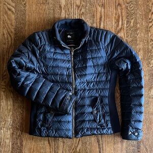 Zara Down Fitted Puffer Coat